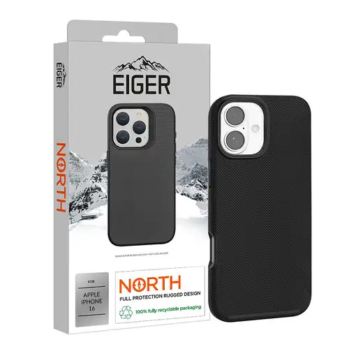 EIGER EGCA00624 funda para teléfono móvil 15,5 cm (6.1") Negro