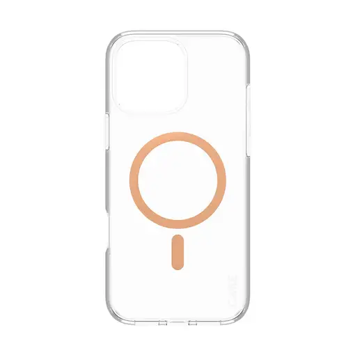 PanzerGlass CARE™ by ® Urban Combat Case Transparent w. Peachy MagSafe iPhone 16 P