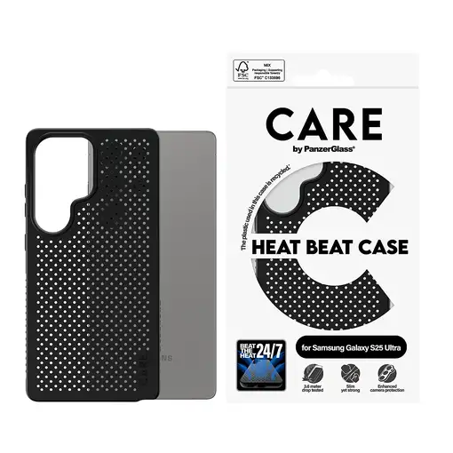 PanzerGlass CARE by ® Feature Case Heat Beat Samsung Galaxy S25 Ultra funda