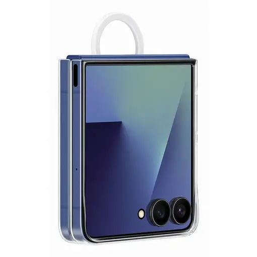 Samsung EF-QF766CTEGWW funda para teléfono móvil 17,4 cm (6.85'') Transparente