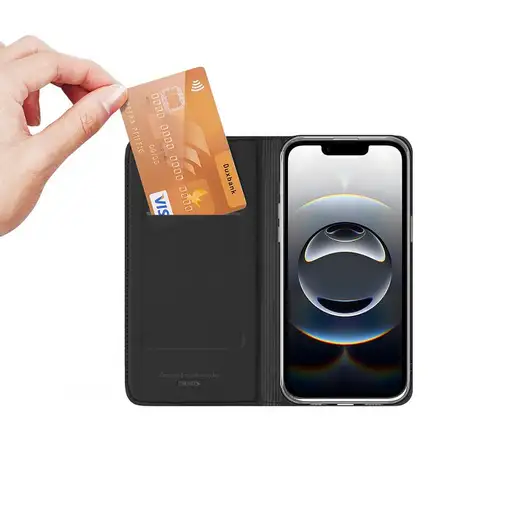 nevox 2495 funda para teléfono móvil 15,5 cm (6.1") Folio Negro