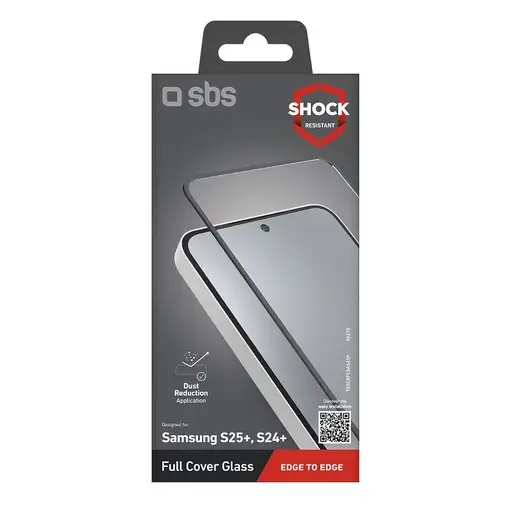SBS TESCRFCSAS25P protector de pantalla o trasero para teléfono móvil Samsung 1 pi