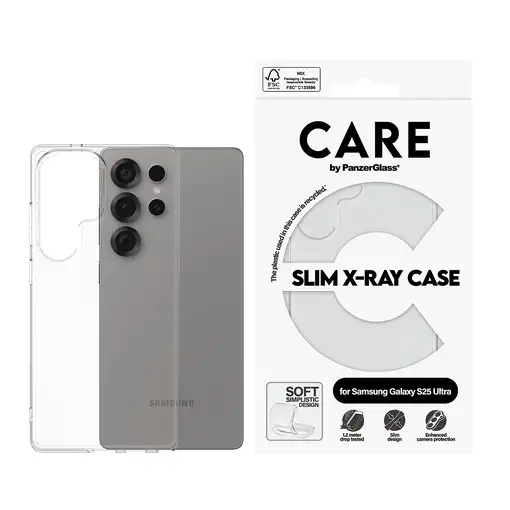PanzerGlass CARE™ by ® X-Ray Case Samsung Galaxy S25 Ultra funda para teléfono móv