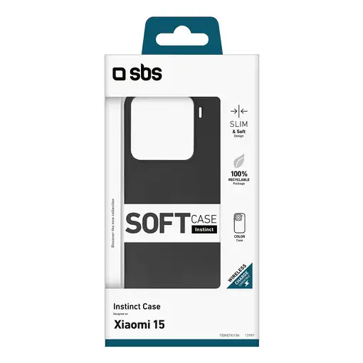 SBS TEINSTXI15K funda para teléfono móvil 16,1 cm (6.36") Negro