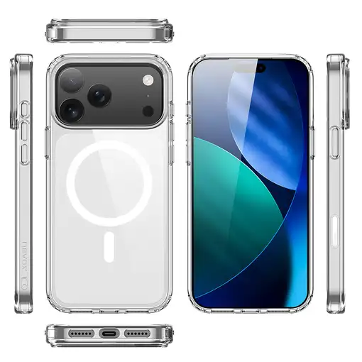 nevox 2533 funda para teléfono móvil 17,5 cm (6.9") Transparente