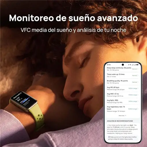 Huawei Band 10 AMOLED Pulsera de actividad 3,73 cm (1.47'') Blanco