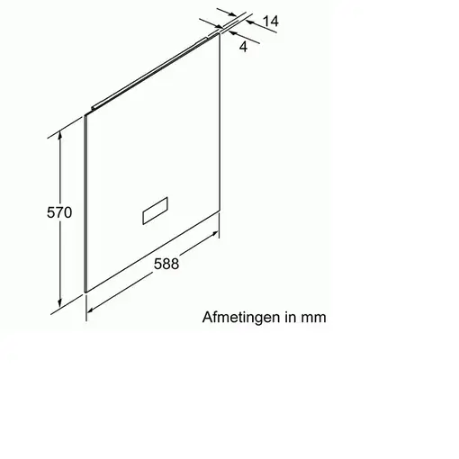Bosch DSZ0620 accesorio para campana de estufa