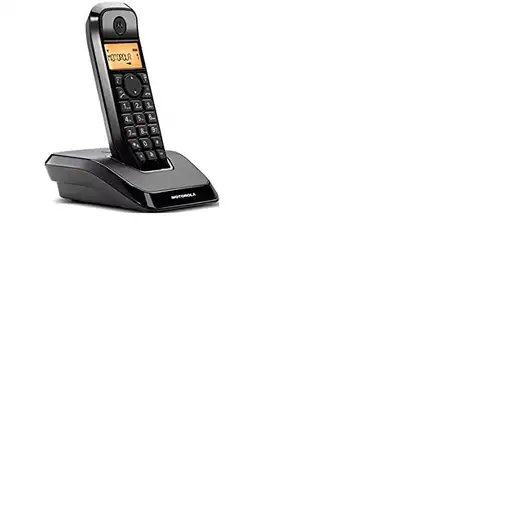 Motorola S1201 Teléfono DECT Identificador de llamadas Negro