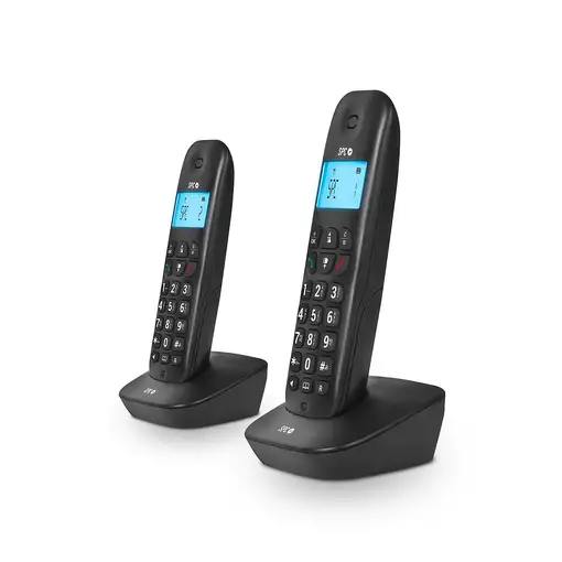 SPC AIR PRO DÚO Teléfono analógico Identificador de llamadas Negro