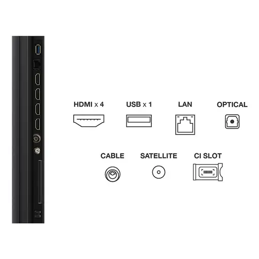 Televisor QD-Mini LED 85'' 4K Ultra HD Metálico Smart 85C7K TCL