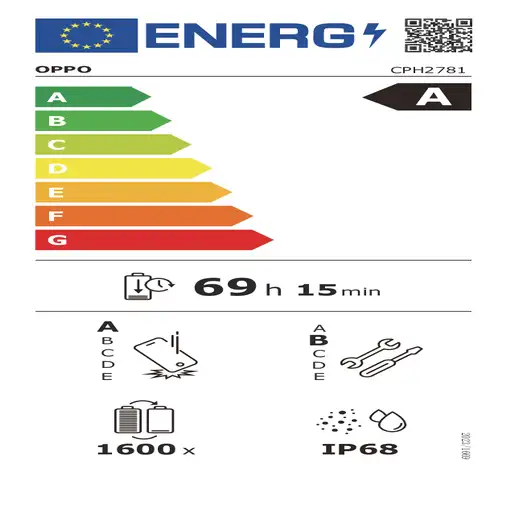Smartphone 8 + 256GB Titanio OPPO