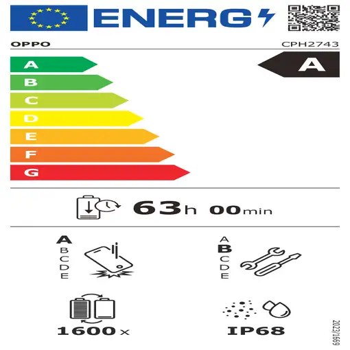 Smartphone 12 + 512GB Azul OPPO