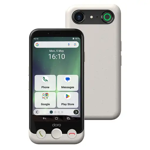 Smartphone 4 + 64GB Negro DORO