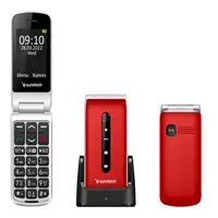 Sunstech CELT18 6,1 cm (2.4\) 101 g Rojo Teléfono para personas mayores