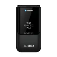 Aiwa FP-24BK teléfono móvil 6,1 cm (2.4\) 91,7 g Negro Característica del teléfono