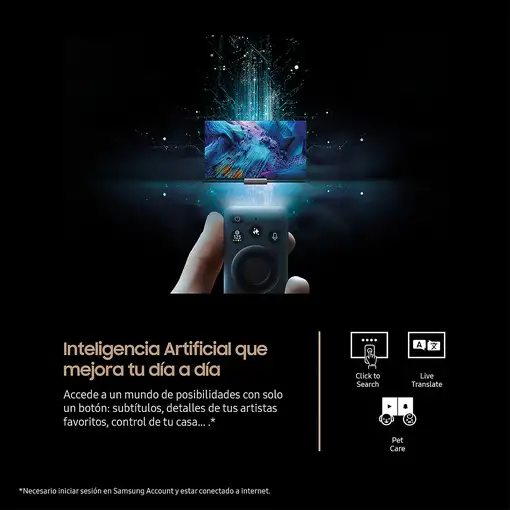 Televisor OLED 48'' 4K Ultra HD Negro Smart TQ48S93FAEXXC SAMSUNG