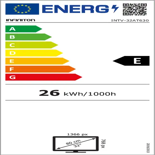 Televisor 32" HD Negro Smart INTV-32AT630 INFINITON