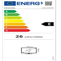 Grunkel LED-3224VD Televisor 81,3 cm (32\) Full HD Negro