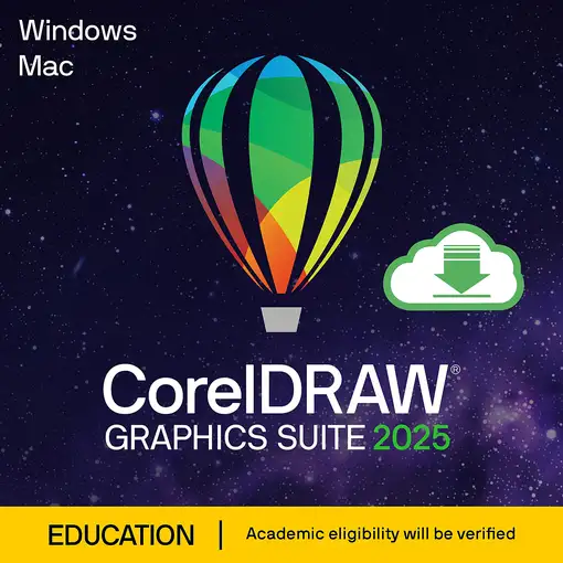 Corel CorelDRAW GS 2025 Educación (EDU) 1 licencia(s) Electronic License Delivery