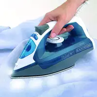 Black & Decker BXIR2200E plancha Plancha a vapor Suela de acero inoxidable 2200 W