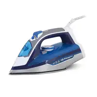Orbegozo SV 2670 Plancha vapor-seco Suela de cerámica 2600 W Azul, Gris