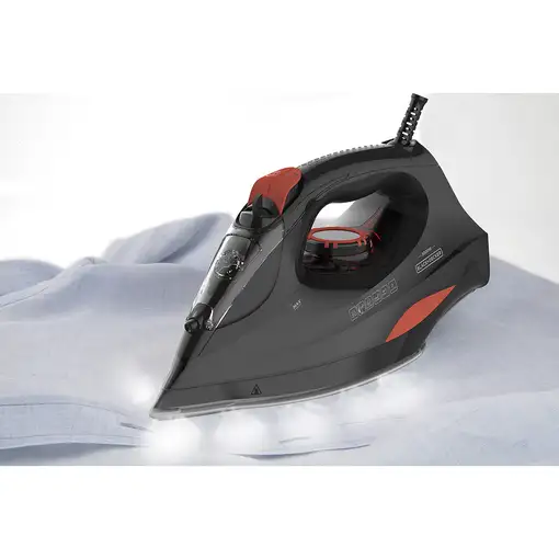 Black & Decker BXIR3000E plancha Plancha a vapor Suela de cerámica 3000 W Negro, N