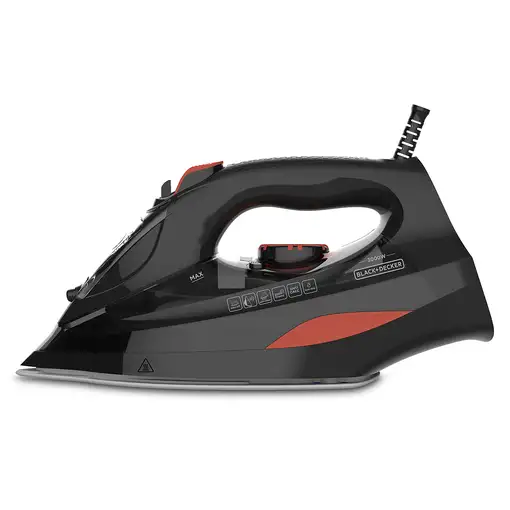 Black & Decker BXIR3000E plancha Plancha a vapor Suela de cerámica 3000 W Negro, N
