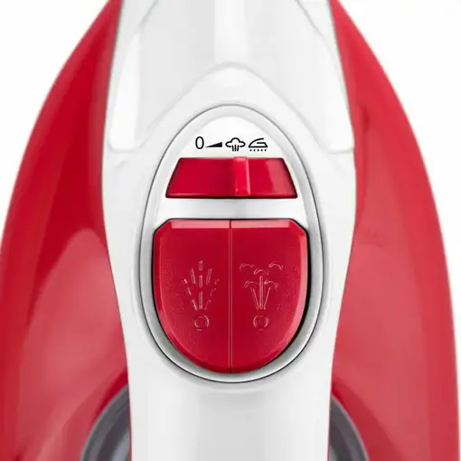 Ufesa 80105142 plancha Plancha a vapor 2400 W Rojo, Blanco
