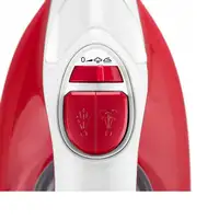 Ufesa 80105142 plancha Plancha a vapor 2400 W Rojo, Blanco