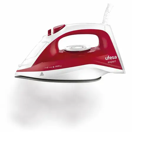 Ufesa 80105142 plancha Plancha a vapor 2400 W Rojo, Blanco