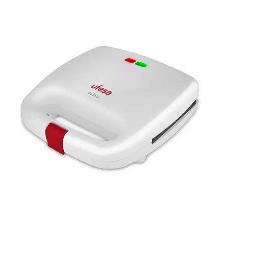 Ufesa SW7850 activa sandwichera 750 W Rojo, Blanco