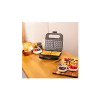 Cecotec 04309 sandwichera 1000 W Negro, Acero satinado