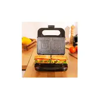 Cecotec 04309 sandwichera 1000 W Negro, Acero satinado