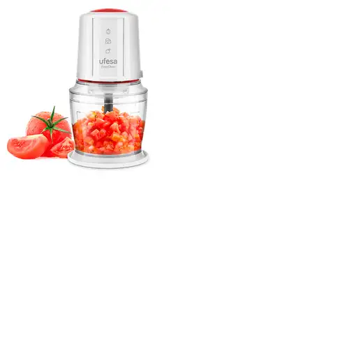 Ufesa Easy Chop picadora eléctrica de alimentos 0,8 L Blanco