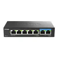 D-Link DMS-107/E switch No administrado Gigabit Ethernet (10/100/1000) Negro