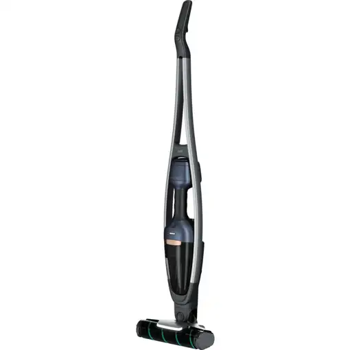 AEG QX9-1-P5IB Aspiradora escoba Batería Secar Sin bolsa 0,35 L Negro, Indigo, Pla