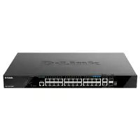 D-Link DGS-1520-28MP switch Gestionado L3 Gigabit Ethernet (10/100/1000) Energía s