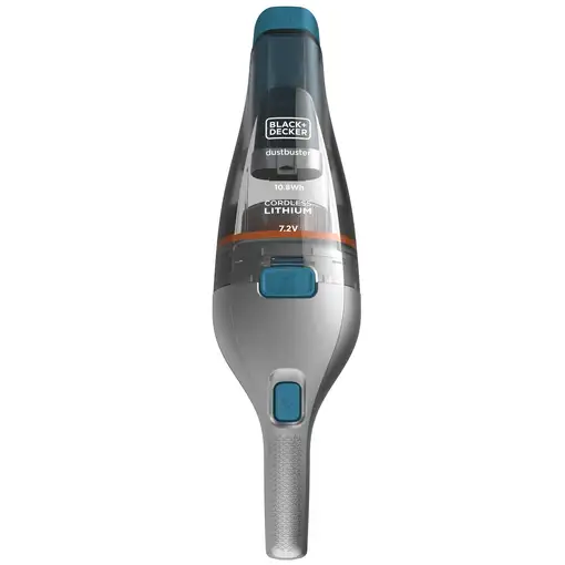 Black & Decker NVC215WA-QW aspiradora de mano Azul, Plata Sin bolsa