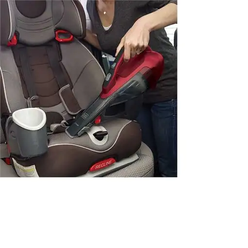 Aspiradora de mano Cereza (fruta), Rojo Sin bolsa DVA315J  BLACK & DECKER