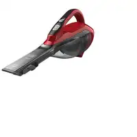 Black & Decker DVA315J aspiradora de mano Cereza (fruta), Rojo Sin bolsa