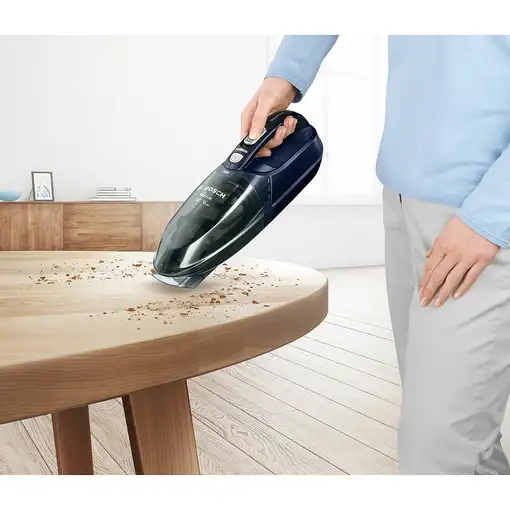 Bosch BHN20L aspiradora de mano Negro, Azul