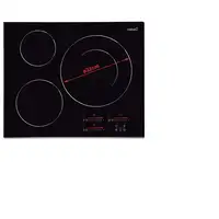 CATA INSB 6032 BK Negro Integrado 63 cm Cerámico 3 zona(s)