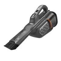 Black & Decker BHHV520JF-QW aspiradora de mano Negro, Plata, Titanio Sin bolsa