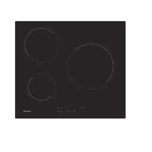 Candy CH63CC hobs Negro Integrado 60 cm Cerámico 3 zona(s)