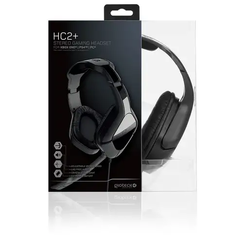 Gioteck HC2UNI-16-MU auricular y casco Auriculares Alámbrico Diadema Juego Negro