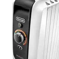 De’Longhi TRD 50615 Dragon 5 Interior Negro, Blanco 1500 W Radiador de aceite eléc