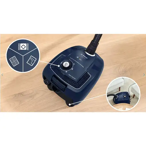 Aspiradora de tambor Secar 600 W Bolsa Serie 4 BGD38BU2 BOSCH