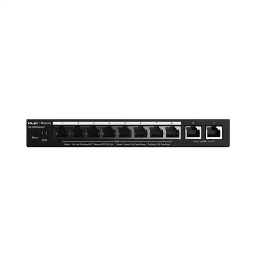 Ruijie Networks RG-ES210GC-LP switch Gestionado L2 Gigabit Ethernet (10/100/1000)