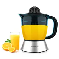 Cecotec 03351 exprimidor Exprimidor lenta 40 W Negro, Azul, Acero inoxidable