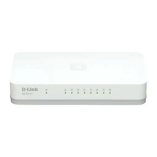 D-Link GO-SW-8G/E switch No administrado Gigabit Ethernet (10/100/1000) Blanco